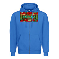 True Royal latina license plate Zipper Hoodie - BundleAndBundleShop