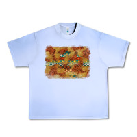 Grape Ice Aztec Background Pattern Western Urban Heavy Tee - texasbilliewilder