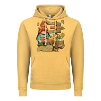 Vintage Mustard Pumpkin patch hayrides and corn maze Vintage Hoodie - NancyCooperArtShop
