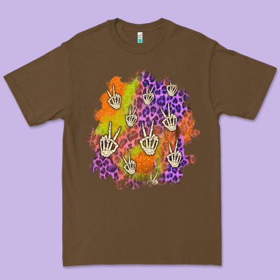 Halloween Patch Premium Tee Designed By Bundleandbundleshop