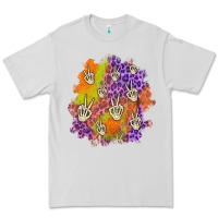 Dove Grey halloween patch Premium Tee - BundleAndBundleShop