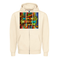 Sandshell hispanic heritage month tumbler Zipper Hoodie - BundleAndBundleShop