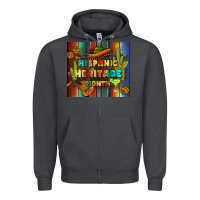 Smoke hispanic heritage month tumbler Zipper Hoodie - BundleAndBundleShop