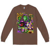 Chestnut mardi gras gnomies truck Long Sleeve Tee - CowGirlArtShop