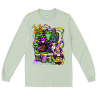 Mardi Gras Gnomies Truck Long Sleeve Tee | Teevron