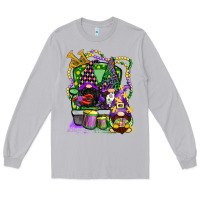 Moon Dust mardi gras gnomies truck Long Sleeve Tee - CowGirlArtShop