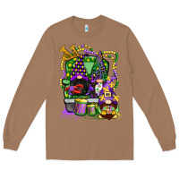 Toasted Coconut mardi gras gnomies truck Long Sleeve Tee - CowGirlArtShop
