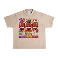 French Oak happy hallothanksmas football Urban Heavy Tee - texasbilliewilder