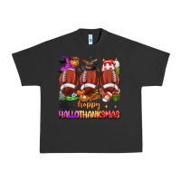 Pigment Black happy hallothanksmas football Urban Heavy Tee - texasbilliewilder