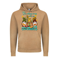 Vintage Camel Thanksgiving With My Gnomes Vintage Hoodie - NancyCooperArtShop