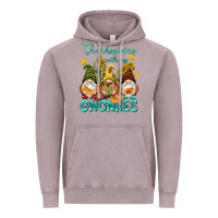 Vintage Zinc Thanksgiving With My Gnomes Vintage Hoodie - NancyCooperArtShop