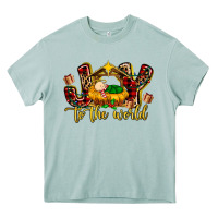 Arona Baby Jesus Joy To The World Heavy Core Tee - MaliasSmallBusiness