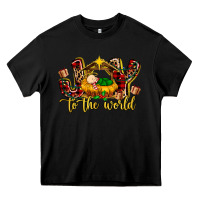 Black Baby Jesus Joy To The World Heavy Core Tee - MaliasSmallBusiness