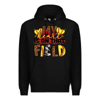 Black softball my heart is on that field Premium Hoodie - RanaPortraitStore