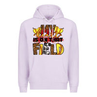 Lilac softball my heart is on that field Premium Hoodie - RanaPortraitStore