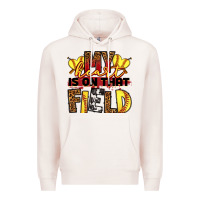 Softball My Heart Is On That Field Premium Hoodie | Teevron