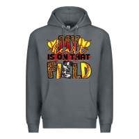 Rock softball my heart is on that field Premium Hoodie - RanaPortraitStore
