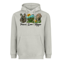 Moon Dust Peace Love Hippo Heavyweight Hoodie - LillyAllenDesigns
