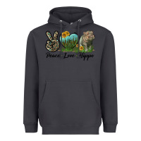 Smoke Peace Love Hippo Heavyweight Hoodie - LillyAllenDesigns