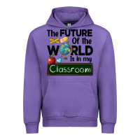 Tulip the future of the world is in my classroom Urban Hoodie - BarkalooDesign