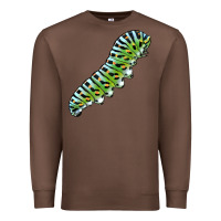 Chestnut Papilio Machaon Caterpillar Premium Sweatshirt - LillyAllenDesigns