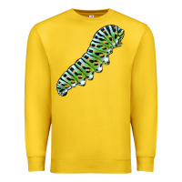 Lemon Papilio Machaon Caterpillar Premium Sweatshirt - LillyAllenDesigns