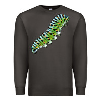 Smoke Papilio Machaon Caterpillar Premium Sweatshirt - LillyAllenDesigns