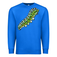 True Royal Papilio Machaon Caterpillar Premium Sweatshirt - LillyAllenDesigns