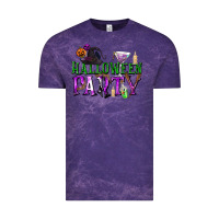 Cloud Purple Halloween Party Vintage Tee - texasbilliewilder