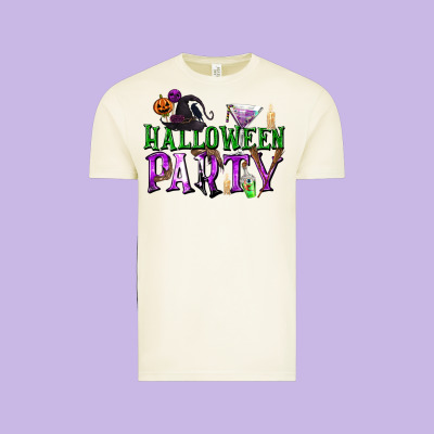 Halloween Party Vintage Tee Designed By Texasbilliewilder