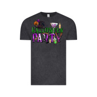 Vintage Black Halloween Party Vintage Tee - texasbilliewilder