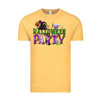 Vintage Mustard Halloween Party Vintage Tee - texasbilliewilder