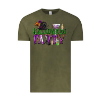 Vintage Olive Halloween Party Vintage Tee - texasbilliewilder