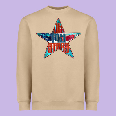 Oh My Stars Heavyweight Sweatshirt Designed By Fadigitalartstudio