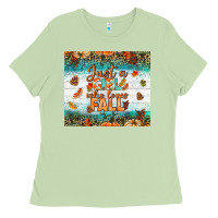 Matcha Just A Girl Who Loves Fall Tumbler Ladies Tee - BundleAndBundleShop
