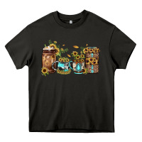 Asphalt sunflower gemstone coffee Heavy Core Tee - JahusDesignShop