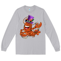 Moon Dust mardi gras crawfish Long Sleeve Tee - CowGirlArtShop