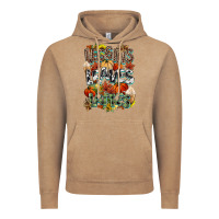 Vintage Coffee Leaves lattes Fall pumpkin Vintage Hoodie - NancyCooperArtShop