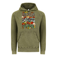 Vintage Olive Leaves lattes Fall pumpkin Vintage Hoodie - NancyCooperArtShop