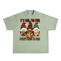 Oil Green It's fine i'm fine everything is fine Urban Heavy Tee - NancyCooperArtShop