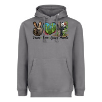 Storm Peace Love Giant Panda Heavyweight Hoodie - LillyAllenDesigns