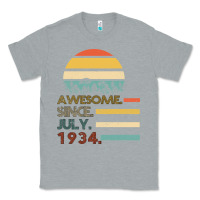 Heather Grey Awesome Since JULY 1934 Classic Tee - Bettercallsaul