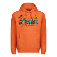 Carrot she is strong Premium Hoodie - BundleAndBundleShop