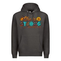 Smoke she is strong Premium Hoodie - BundleAndBundleShop