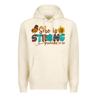 Tofu she is strong Premium Hoodie - BundleAndBundleShop