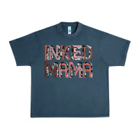 Midnight Navy inked mama Urban Heavy Tee - JahusDesignShop