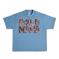 Pebble Blue inked mama Urban Heavy Tee - JahusDesignShop