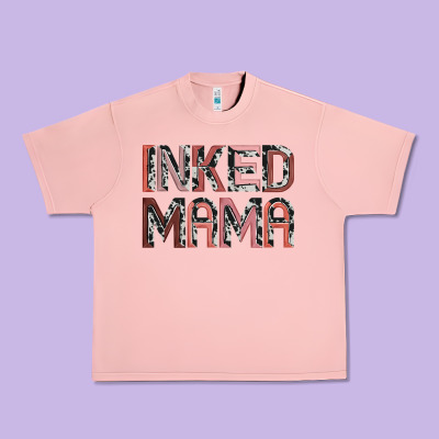 Inked Mama Urban Heavy Tee Designed By Jahusdesignshop