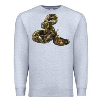 Heather Grey Rattlesnake Premium Sweatshirt - LillyAllenDesigns