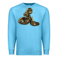 Ocean Blue Rattlesnake Premium Sweatshirt - LillyAllenDesigns